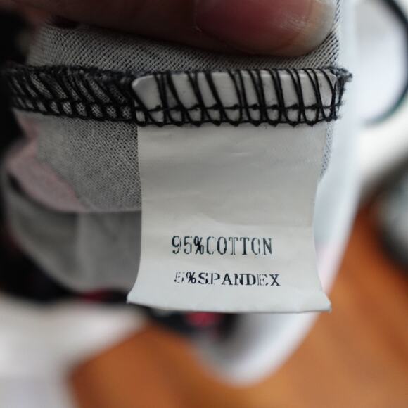 Retro Pin-Up Rockabilly Black Printed Fit and Flare Sleeveless XL Dress Cotton - Picture 8 of 13